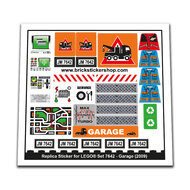 Replacement Sticker for Set 7642 - Garage