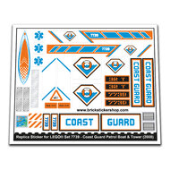 Replacement Sticker for Set 7739 - Coast Guard Patrol Boat &amp; Tower