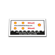 Replacement Sticker for Set 7813 - Shell Tanker Wagon