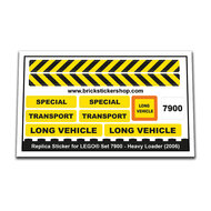 Replacement Sticker for Set 7900 - Heavy Loader