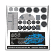 Replica Sticker voor Set 7965 - Millennium Falcon