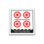 Replacement Sticker for Set 8037 - Anakin&#039;s Y-wing Starfighter
