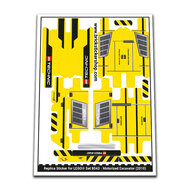 Replacement Sticker for Set 8043 - Motorized Excavator