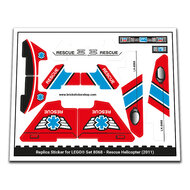 Replacement Sticker for Set 8068 -Rescue Helicopter