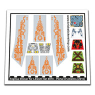 Replacement Sticker for Set 8078 - Portal of Atlantis