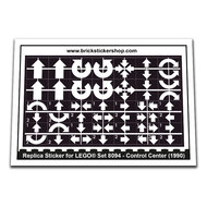 Replacement Sticker for Set 8094 - Control Center