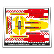 Replacement Sticker for Set 8109 - Flatbed Truck