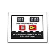Replacement Sticker for Set 8247 - Road Rebel