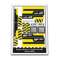 Replacement Sticker for Set 8264 - Hauler