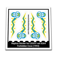 Replacement Sticker for Set 6264 - Forbidden Cove