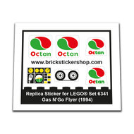 Replacement Sticker for Set 6341 - Gas N&#039;Go Flyer