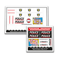 Replacement Sticker for Set 6598 - Metro PD Station