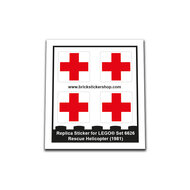 Replacement Sticker for Set 6626 - Rescue Helicopter