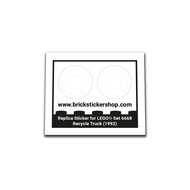 Replacement Sticker for Set 6668 - Recycle Truck