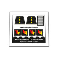 Replica Sticker voor Set 6690 - Snorkel Pumper