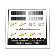 Replacement Sticker for Set 6929 - Starfleet Voyager
