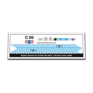 Replacement Sticker for Set 4022 - C26 Sea Cutter