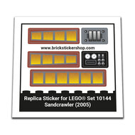 Replacement Sticker for Set 10144 - Sandcrawler