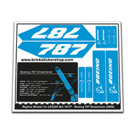 Replacement Sticker for Set 10177 - Boeing 787 Dreamliner