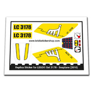 Replacement Sticker for Set 3178 - Seaplane