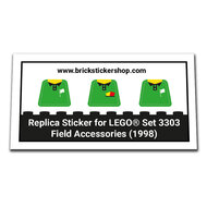 Replacement Sticker for Set 3303 - Field Accessories