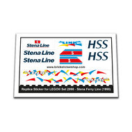 Replacement Sticker for Set 2998 - Stena Ferry Line