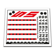 Replica Sticker voor Set 1552 - Sterling Boeing 727
