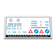 Replacement Sticker for Set 1589 - Set TCS Breakdown Assistance