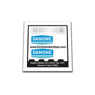 Replacement Sticker for Set 1591 - Danone Truck