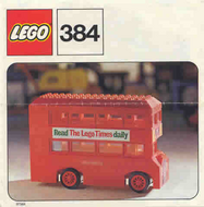 Replacement Sticker for Set 384 - London Bus