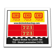 Replacement Sticker for Set 723 - Diesel Locomotive