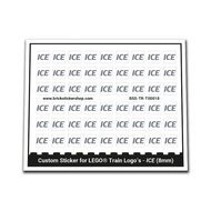 Custom Sticker - ICE Logo&#039;s 8mm