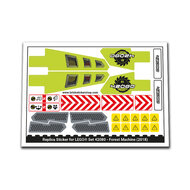 Replica Sticker voor Set 42080 - Forest Machine