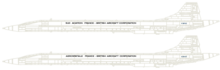 Extra Sticker voor Set 10318 - Concorde (Version 07, Prototype, 1969)