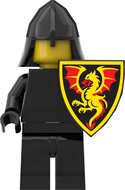 Custom Sticker - Black Knights Triangular Shields by Brickstars