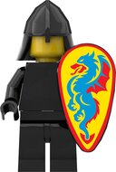 Custom Sticker - Black Knights Ovoid Shields by Brickstars