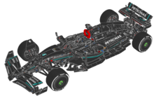 Alternative Sticker for Set 42171 - Mercedes-AMG F1 W14 E Performance (2024) - Version 03 (Hard Tyres)