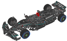 Alternative Sticker for Set 42171 - Mercedes-AMG F1 W14 E Performance - Version 07 (Wet Tyres)