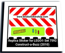 Replacement Sticker for Set 7592 - Construct-a-Buzz