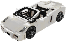Replica Sticker voor Set 8169 - Lamborghini Gallardo LP 560-4 (White Version)