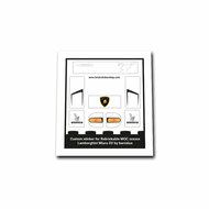 Custom Sticker - Lamborghini Miura SV by Barneius (Black)