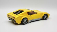 Custom Sticker - Lamborghini Miura SV by Barneius (Black)