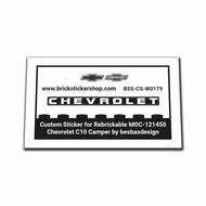 Custom Sticker - Chevrolet C10 Camper by besbasdesign