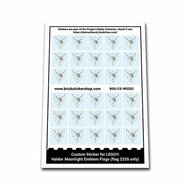 Custom Sticker - Haldor Moonlight Emblem Flags