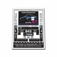 Custom Sticker - Saleen S281 (Barricade) door NV_Carmocs