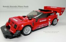 Custom Sticker - Suzuki Escudo Pikes Peak 1998 (Gran Turismo) door Sergio Batista