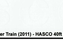 Custom Sticker - Container HASCO 40ft