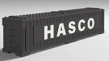 Custom Sticker - Container HASCO 40ft