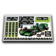 Alternatieve Sticker voor Set 77247 - KICK Sauber Team C44 Car