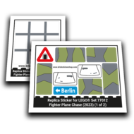 Replacement Sticker for Set 77012 - Fighter Plane Chase